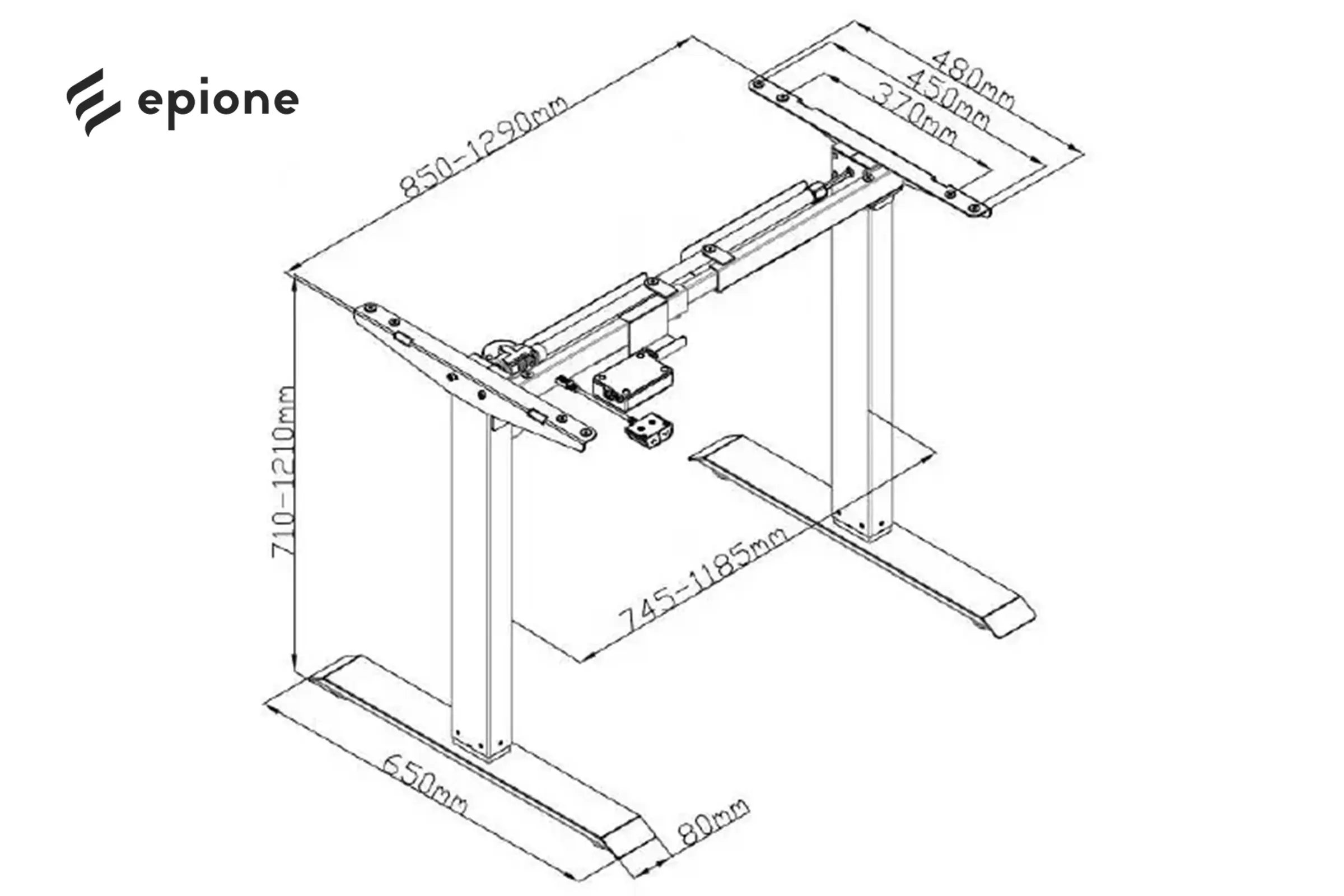 Thông số kỹ thuật Epione SmartDesk Lite