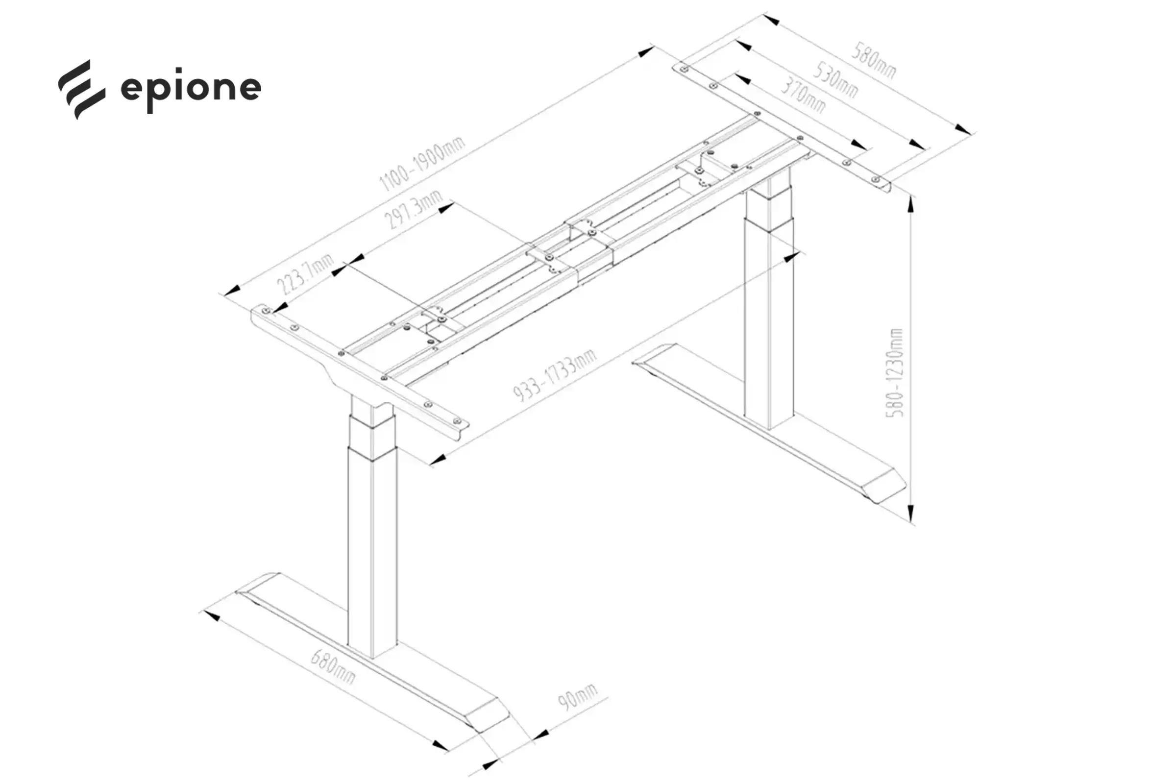 Thông số kỹ thuật Epione SmartDesk Pro 2.0